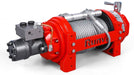 Runva HWV15000 Industrial Hydraulic Winch with Steel Cable - Industrial Winch