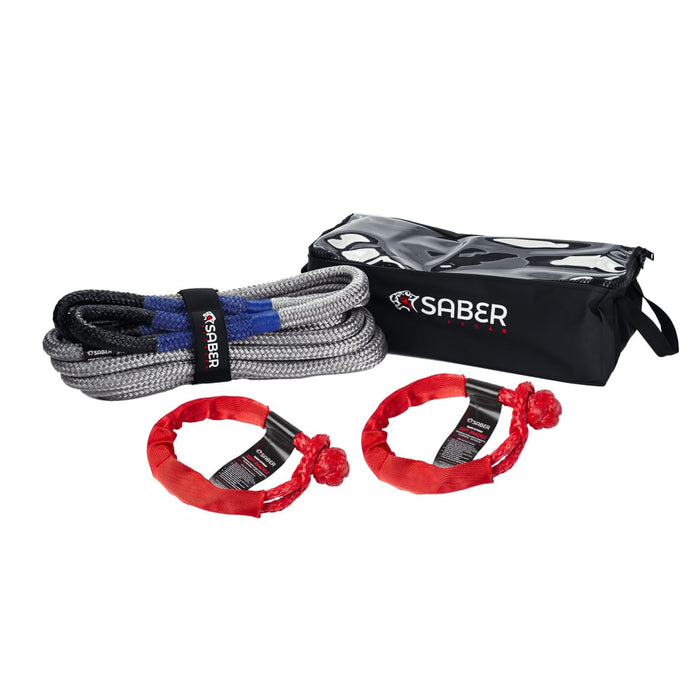 Saber Offroad 8K Offroad Kinetic Recovery Kit - Recovery Gear Bundles