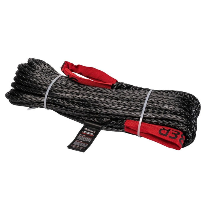 Saber Offroad 9.5T SaberPro Black Winch Extension Rope | 20M - Winch Rope/Cable