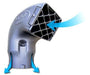Safari 4x4 Air Ram 4 Snorkel Head - New Style (Without Removable Grill) - Snorkels