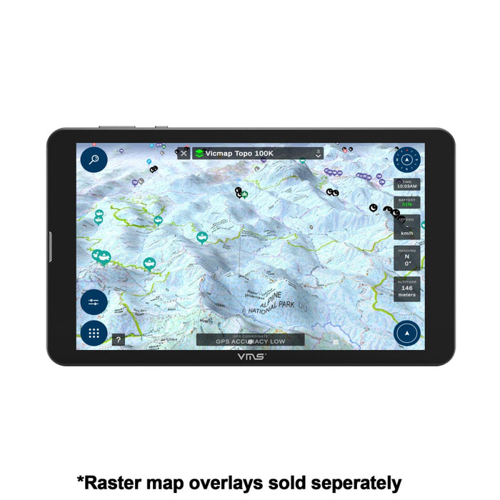 VMS4x4 3DX Portable 4WD GPS Navigation Unit - GPS