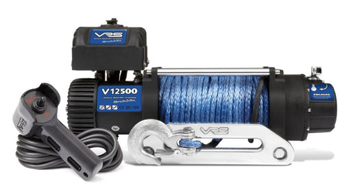 VRS 12500lb 4wd Winch With Synthetic Rope | V12500S | IP68 Rating - Electric Winch