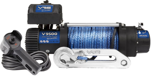 VRS 9500lb 4wd Winch With Synthetic Rope | V9500S | IP68 Rating - Electric Winch