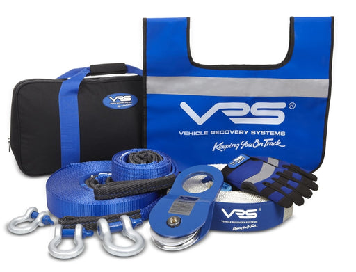 VRS Full 10-Piece 4x4 Recovery Kit & Carry Bag - Recovery Gear