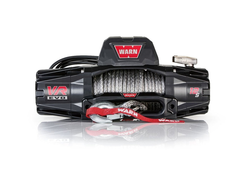 Warn VR Evo 12-S Winch with Synthetic Rope - Electric Winch