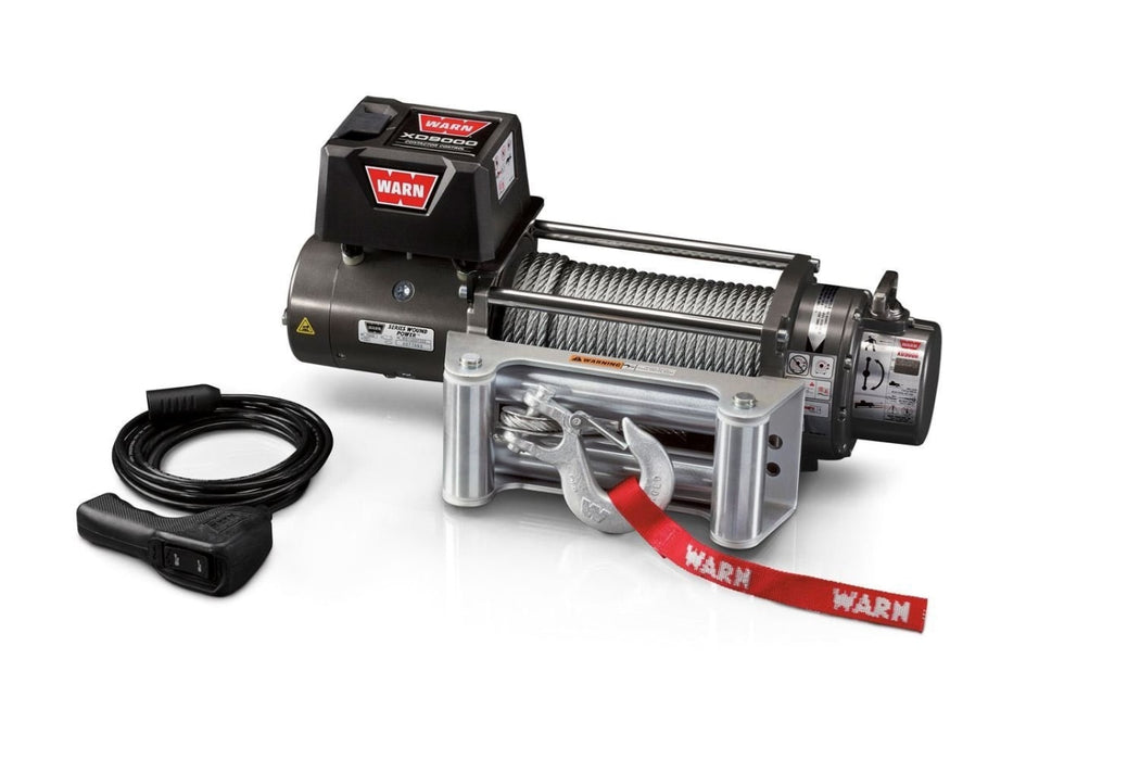Warn XD9000 12v 9000lb Self Recovery Winch | Steel Wire - Electric Winch